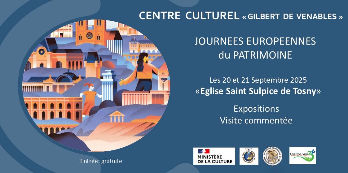 Week-end du 20-21 septembre 2025 : Journées Européennes du Patrimoine